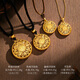 Gold Supreme Gold Pendant Eight Treasures Compass Large Edition Ancient Method 999 Pure Gold Necklace Birthday Gift Price 7.33g