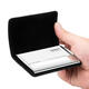 
Geboni business card box real cowhide business card holder men and women business card bag business gift business card box large capacity card bag card holder curve black [cowhide material]