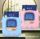 Trois cents jouets éducatifs pour enfants apprenant la machine à cartes d'illumination bilingue chinoise et anglaise Machine de carte d'éducation précoce applicable au rose + 224 Contenu chinois et anglais + chansons pour enfants (112 cartes)