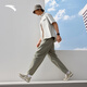 
Anta zero-pressure pants丨Ice silk sports pants for men's summer new style oversized fashion straight-leg pants commuting flat-mouth pants