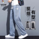 啄木鸟（TUCANO）休闲裤男莱赛尔天丝宽松直筒2025新款夏季阔腿冰丝薄款透气长裤子 1048黑色 【天丝薄款】 M （ 90-115斤）