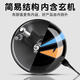 Nehmen Sie Kinder Mountain Road Bicycle Bell Super Loud Universal Speziales Super lautes Fahrrad kleiner Hornballe Bike Dekoration Cartoon Bell Black Monster