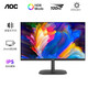 AOC24英寸显示器电竞100Hz台式电脑办公IPS游戏27屏幕外接24B20H2 Q24B3524英寸/2K/超频120HZ