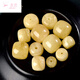 Moyun natural beeswax old-type barrel beads amber loose beads cultural play beads bracelet single bead bodhi beads single bead accessories size about 5*6mm single bead