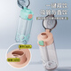 Copa de plástico Shangtai Shophoi 680 ml de doble bebida emergente Copa de agua de paja Tritan Copa de viaje ST-4787 Azul