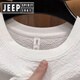 
JEEP SPIRIT Jeep 2025 new ice silk embroidered short-sleeved men's shirt [summer short-sleeved] 6628 white M 80-105Jin [Jin equals 0.5 kg]
