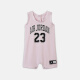 Nike (NIKE) Jordan official Nike Jordan boy DNA baby jumpsuit summer baby breathable and easy to put on and take off HA7305 687 fitness red 73cm 12