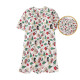 Jingpufei Summer en vyerro de manga corta con almohadilla con almohadilla de dibujos animados dulces de algodón de algodón medio cómodo HDS-9926# Puppy manchado M 160