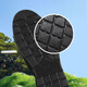 Brigjing old Beijing cloth shoes men's summer soft sole non-slip middle-aged and elderly dad shoes mesh breathable lightweight elderly mesh shoes black BRJ-12358 42
