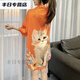 Tyburn Zhenchu ​​Ice and Snow Silk Nightgown Summer Luz delgada Dormitorio de lujo Internet Estilo de celebridades Relajadas Camisa sexy sexy pijama 719 [Color de champán] Catirda de gato L [100-120Jin [Jin iguala 0.5 kg]]]