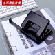 
Sanyi Files Double-hole puncher positioning ruler binding machine loose-leaf heavy-duty puncher 40 pages small round hole ring hole porous financial certificate a4 file paper stapling hole puncher 20 sheets + 50 clips #9738