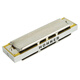 HOHNER imported ten hole adult blues harmonica JJMilteau signature model playing level 10 holes B flat key