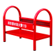 Guxiang fire extinguisher rack fire extinguisher base floor placement rack fire extinguisher rack bottom bracket fire emergency rescue display red metal paint thickened fixed bracket 4/5 kg fire extinguisher rack - 2 units