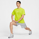 耐克（NIKE）官方HYVERSE DRI-FIT男子防晒速干短袖上衣夏季T恤HV4882 389明黄/山峰白/银 2XL