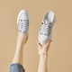 Saturday Lovers Saturday Lover Chaussures de la femme en cuir authentique épaisse épaisse intérieure relâchée à la tête respirante pantoufles 2025 Été Nouveau campus de mode WY9926-3 Gold 34