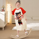 Padre-hijo madre-hija camisón verano algodón puro algodón puro niñas delgadas pijamas medium big big children summer smort para niños b1283 nezha [100 camisón de algodón puro] de una talla recomendada 143cm65 jin [Jin iguala 0.5 kg] dentro de [16 tamaños]