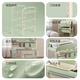 YouLebo [New Product] Windel Tabelle Baby Care Table Baby Badewanne, um sich in bewegliche Faltkrippe Klassiker Gray zu ändern [Standardmodell + Yunmeng Crib [