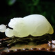 Peut être demandé, Hetian Jade Pixiu Pendant, style masculin, Green Jade Fine Material Pixiu Hetian Jade Pendant, Jade Pendant, Mutton Fat White Jade M9766Z