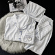 Jingpufei Pyjamas de chiots mignons pour femmes en coton d'été Vêtements à domicile en trois pièces yunduo cotton-9902 # Star Kt Cat trois pièces M [Suggestion 75-100jin [Jin est égal à 0,5 kg]]]