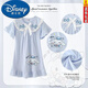Disney Summer Children's Pajams с короткими рукавами для девочек ночной рубашки маленькая девочка Baby Mite Cartoon Princess Style Dress Summer 673#Мелодия Средний размер 12 Высота 117-127 см 52 JIN [JIN равно 0,5 кг]