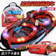Jungen Doppel Track Car Track Racing Kinderspielzeug Fernbedienung Steuerzüge 5-6-7 Jahre alt verbessertes Lichtversion Genauer Autorisierung Garantie 10 Jahre Hand-Crank-Stromerzeugung Version + 2 Spezialauto + 6 Autos