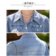 
XAE luxury high-end brand short-sleeved dress for women 2025 summer new fashionable and fashionable age-reducing denim suit skirt picture color L [Suggested 115-125Jin [Jin equals 0.5 kg]]