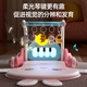 活石 LIVING STONES新生婴儿满月礼物0-1周岁幼儿百天用品3个月宝宝哄娃神器玩具礼盒 【加大加厚】4合一健身架+学步a