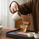 SUSHI CERAMICS Ru kiln tea set teapot cover bowl master cup with tea tray Kung Fu tea set affordable set gift box gift gift