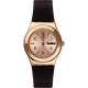 
Swatch Swiss Watch Metal Brownies Graduation Gift Maillard Quartz Men's and Women's Watch Brownies YLG701