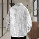 
GTYUWVG denim jacket for boys in spring and autumn new style of teenager shirt jacket for junior and senior high school students men's fashion top 16823 white 2XL (130-145Jin [Jin equals about 0.5 kg])