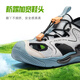 安踏儿童凉鞋男童鞋小童鞋2025年夏季户外溯溪鞋透气防撞沙滩鞋框子鞋 【男框子】麦乔灰/尘埃紫9906-1 29 码