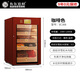 Bulldog cigar cabinet, constant temperature and humidity, ammonia removal, imported compressor, cedar wood humidity control, eggplant cultivation, home moisturizing cabinet, red wine cabinet with fingerprint lock, WiFi cloth dog box, naked breeding VC308, fourth generation VC308 coffee color with key lock