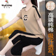 
Woodpecker summer new fashionable pure cotton sportswear suit for women's fashionable casual age-reducing belly loose two-piece set royal blue [cropped pants] 687 XL110-125Jin [Jin equals 0.5 kg]