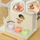 Kinderhause Eis Ice Cream Shop Make Salbing Machine Girls Spielzeug echte Küche 3-6 Jahre alte Kindergarten YLB Kaffeemaschine