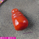 Baobolin Natural Nanhong Agate Skewers Sichuan Liangshan Jiukou Material Nanhong Santong Small Accessories Buddha Head NY 679