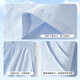 
JEANSWEST sports shorts for women in summer wear 2025 new hot woven sunscreen mid-size pants loose casual and versatile five-point pants blue solid color XL
