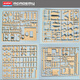 Modelo 3G AidEMei 13568 1/35 American M113 Fitter ARV Personal armado portador con estructura interna M113 Modelo de operador de personal blindado