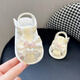 
Midur summer girls' sandals 0-1 year old soft sole toddler shoes baby sandals breathable non-slip princess style front shoes 8 pink (summer sandals - pink neon knot) 11.5 M inner length 11.5 cm recommended for May-October