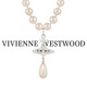 Vivienne Westwood (Vivienne Westwood) purchasing spot Queen Mother Necklace Star Same Style Flagship Authentic Saturn Pearl Necklace Gift Birthday Gift Silver-Saturn Pendant Clavicle Chain