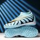 Fußballschuhe für Jungen und Mädchen Training Wettbewerb Schuhe Mond Farbe gebrochener Nägel-Zhuo 698 38