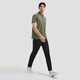 DESCENTE迪桑特TRAINING系列综训TOUGH男士速干短袖POLO衫夏季 KK-Deep Lichen Green XL (180/100A)
