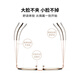 Parson Fashion Glasses Frame Women's Retro Light Round Frame Slim Glasses Anti-Blue Light Mirror Men 15860 Cold Tea 15838