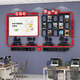 Chengliu Bulletin Board Corporate Culture Culture Wall Team Style Angestellte Angestellte Foto Wall Office Inspirierende Slogan Dekorative Wandaufkleber 3879a Acryl + Magnetische Version Super groß