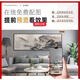 
Hanxuan Fugui Elk Living Room Decoration Painting Light Luxury Atmospheric LED Light Opposite the Door Wall Mural Painting Hallway Hanging Painting T12859 70*140 (Suggested walls of 0.9 meters-1.0 meters) Crystal porcelain aluminum alloy gold frame/power bank + remote control