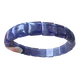 Iosn natural tanzanite single circle hand bracelet ice type Tanzania sapphire ocean heart bracelet jewelry gift (S68) about 6.3mm