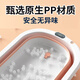 Pet dog bathtub foldable puppy cat bathtub small dog Teddy Corgi special bathtub swimming pool sky blue