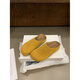 S.Sofea a émulé le cuir épais semelles Birkenstock Pantres pour les femmes enceintes atteintes d'une tendance rétro antidérapante 9226 BLUE 35
