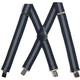 Carhartt strap men's practical pants overalls stretch accessories outdoor sports X-shaped suspenders suit shirt 80269 Black Black Single size