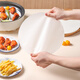 Baiji silicone paper barbecue grill barbecue hand cake oil-proof paper air fryer pad paper 100 sheets round 25cm