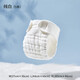 Europäische schwangere Neugeborene -Windelhosen Baby rein Baumwollwaschierbare Windeln Baby Gaze Windeln integriert wasserdichte Windeln Pocket Pure White - 5 Streifen - 12 Schichten von entfettetem Gaze - 3a Anti -xl -47cmx46cm für 2 Jahre alt 30 Jin [Jin gleich 0,5 kg]